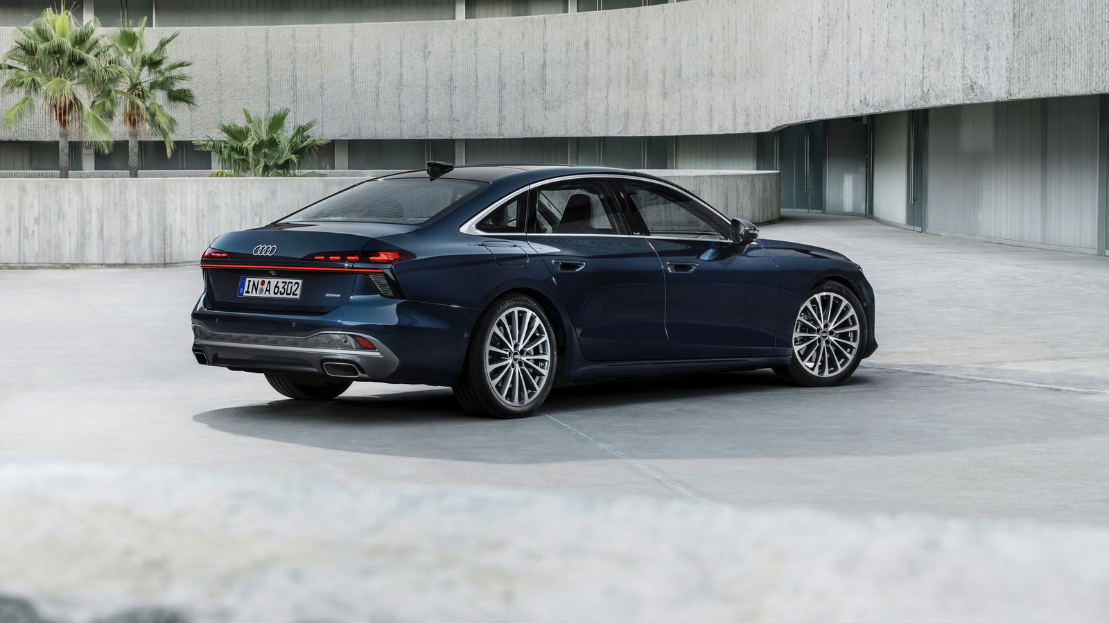 2025 Audi A6 saloon - rear